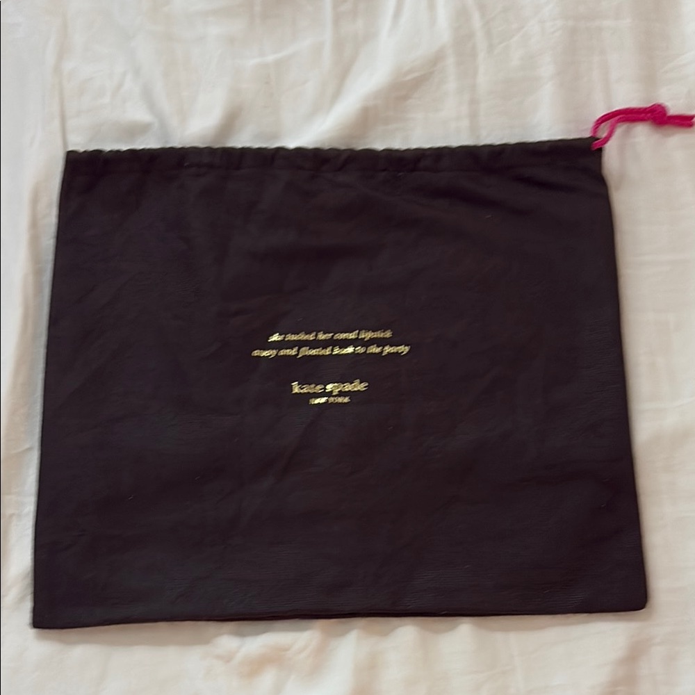Kate Spade Black Dust Bag